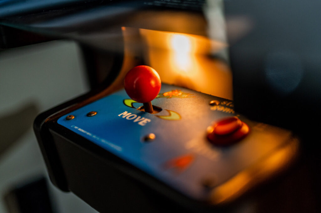 Arcade Joystick Close-Up